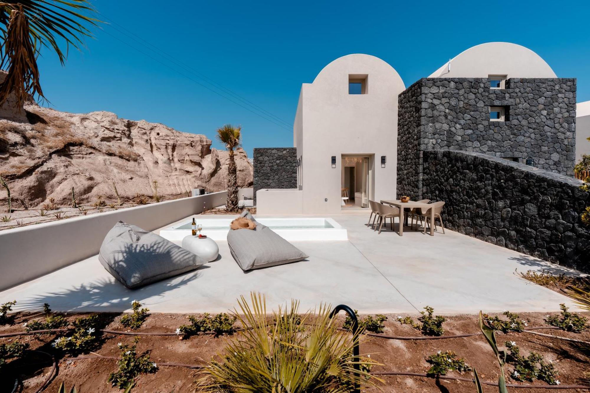 Villa Halo Santorini - Living Experience à Karterados  Extérieur photo