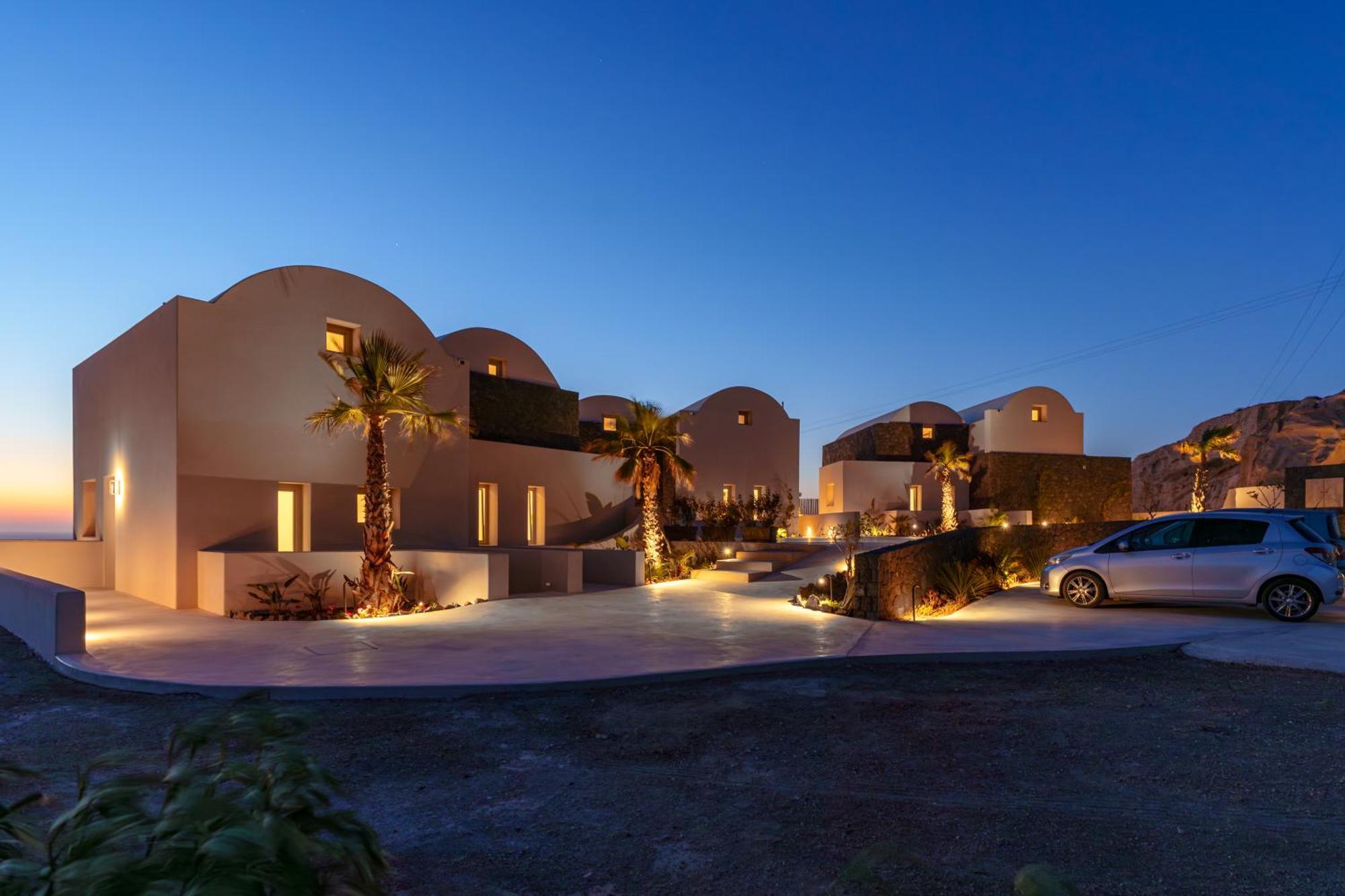 Villa Halo Santorini - Living Experience à Karterados  Extérieur photo