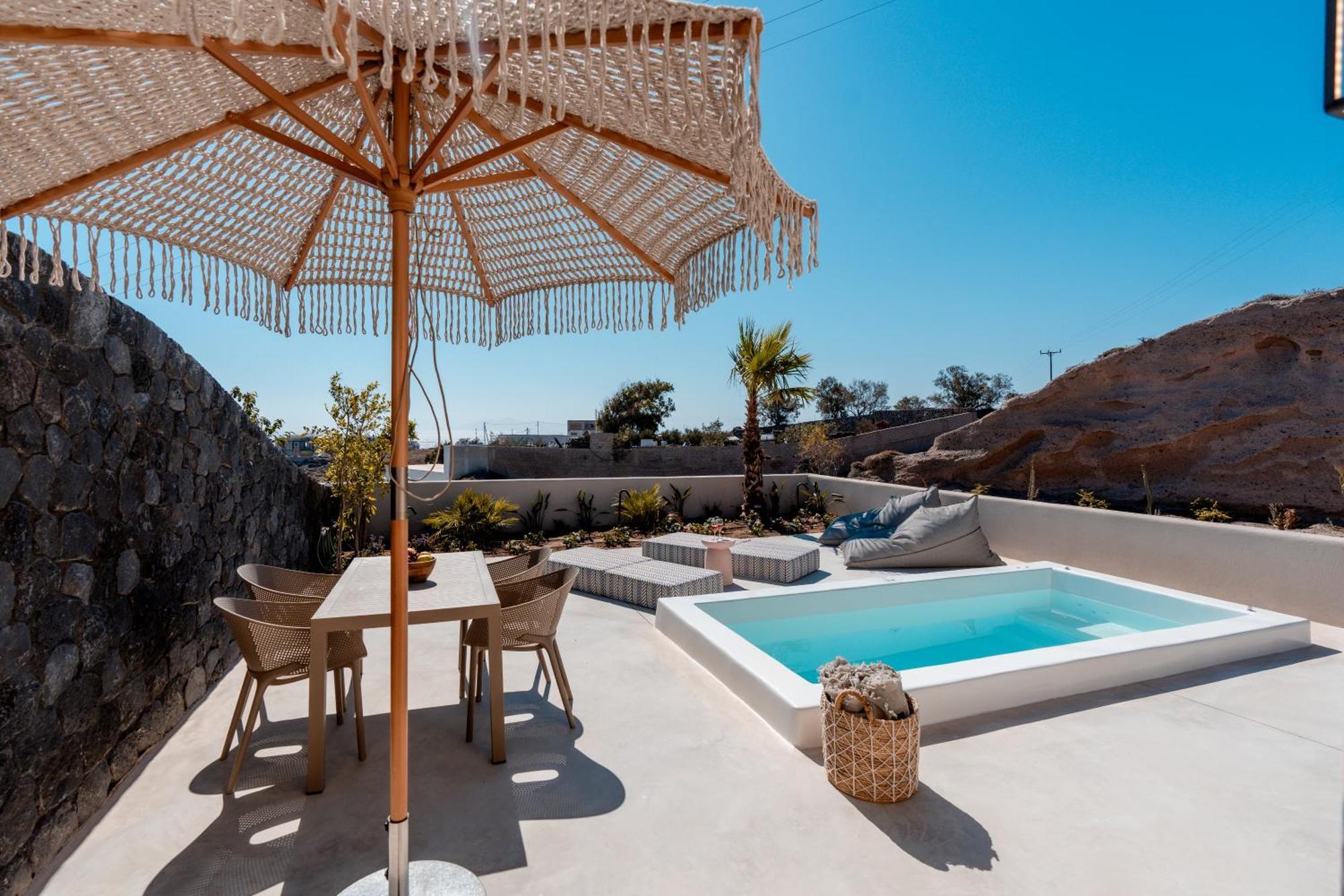 Villa Halo Santorini - Living Experience à Karterados  Extérieur photo