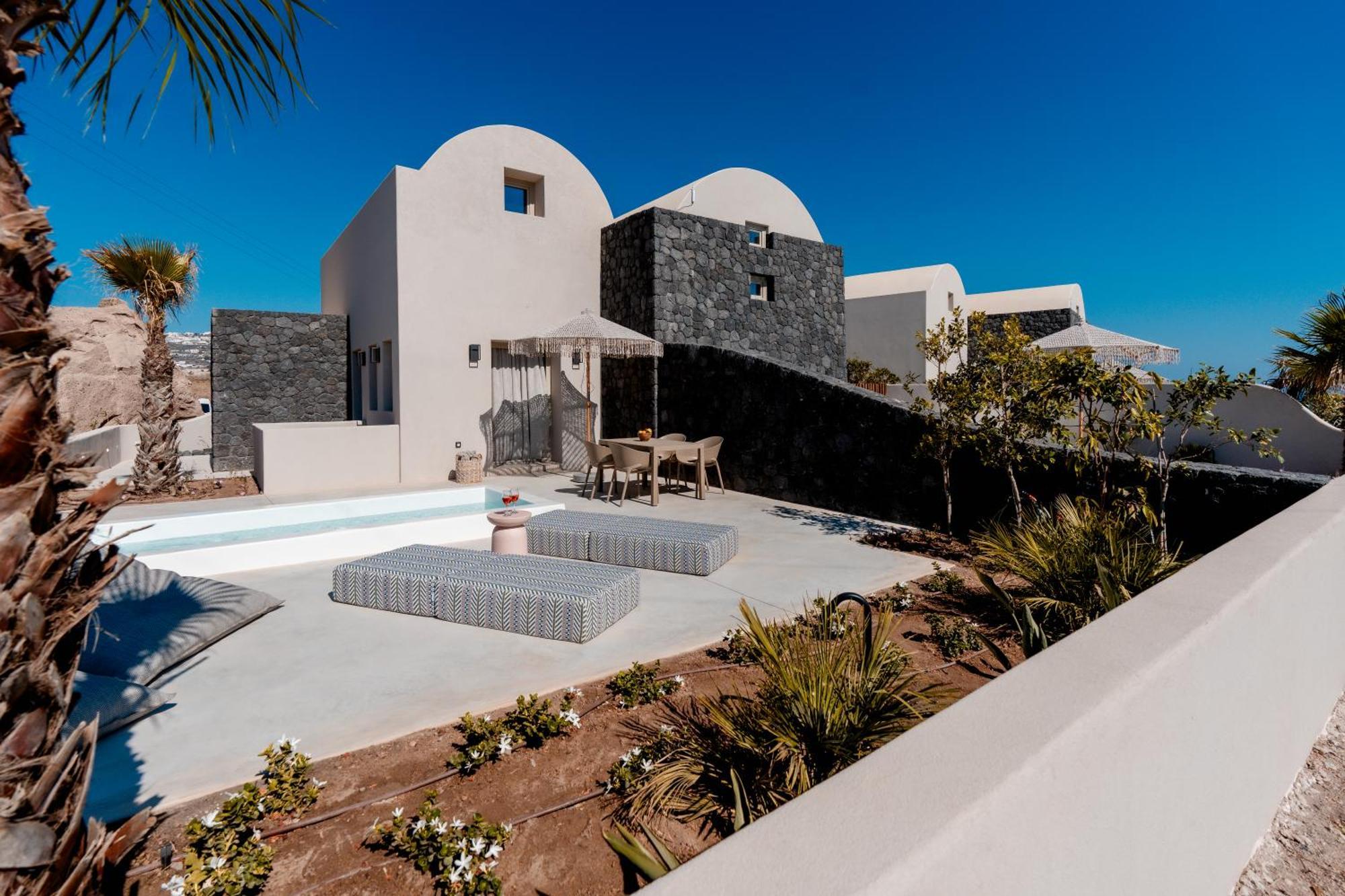 Villa Halo Santorini - Living Experience à Karterados  Extérieur photo
